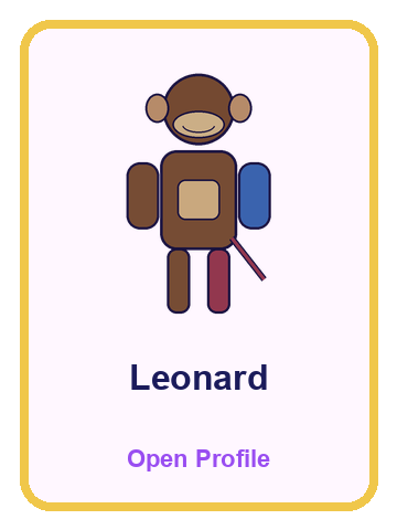 Leonard profile card
