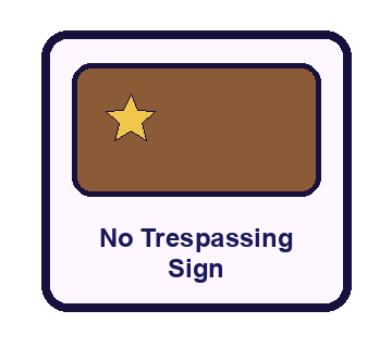 No Trespassing Sign